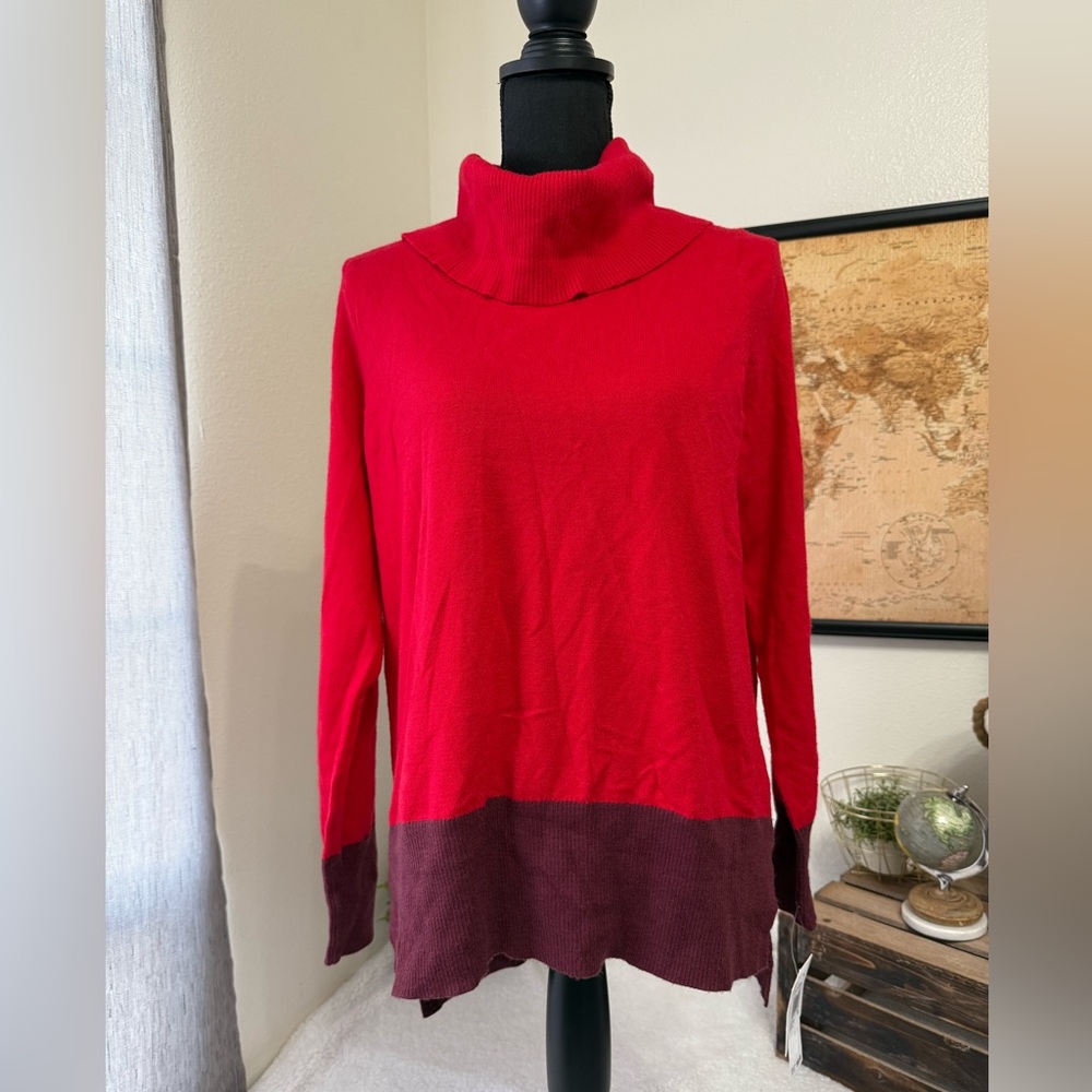 Adyson Parker cowl neck sweater medium
